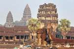 கம்போடியாவில் அங்கோர்வாட் கோவில் மூடல்