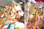கோயிலில் பக்தர்கள் இன்றி நடந்த சித்திரை திருவிழா