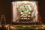 இஸ்கான் கோயிலில் தாமோதர தீபத் திருவிழா