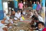 கயிலாசநாதர் கோவிலில் அன்னதான உண்டியல் எண்ணும் பணி