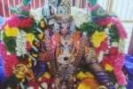தவழும் கண்ணனாக பல்லக்கில் வலம் வந்த அம்மன்