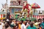 மானாமதுரையில் புதிய குதிரை வாகனம் வெள்ளோட்டம்