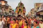 ஸ்ரீவி., ஆண்டாள் கோயிலில் செப்பு தேரோட்டம்