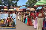 கேரளா ரத ஊர்வலம் திரளான பக்தர்கள் பங்கேற்பு
