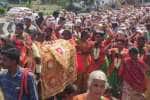 கந்தம்பாளையத்தில் தீர்த்த குடம் மற்றும் முளைப்பாரி ஊர்வலம்
