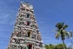 திருப்புவனத்தில் இடிதாக்கி கோயில் கோபுரம் சேதம்