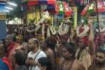 காமாட்சி அம்மன் கோயிலில் கும்பாபிஷேக யாகசாலை பூஜை துவங்கியது