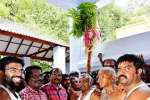 குரங்கணி முத்துமாலை அம்மன் கோயிலில் கால்நாட்டு விழா