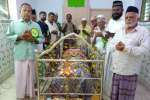 கீழக்கரை 18 வாலிபர்கள் ஒலியுல்லாஹ் தர்காவில் கொடியேற்றம்