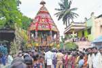 திருக்கண்டேஸ்வரம் நடனபாதேஸ்வரர் கோவிலில் தேரோட்டம்