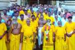 பரமக்குடி - திருப்பதி பாதயாத்திரை பக்தர்கள் உற்சாகம்