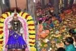 திருவண்ணாமலை துர்க்கை அம்மன் கோவிலில் திருவிளக்கு பூஜை