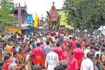 ஒலக்கூர் முத்தாலம்மன் கோவிலில் தேர் திருவிழா