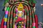 வளையல் அலங்காரத்தில் காட்டு மாரியம்மன் காட்சி