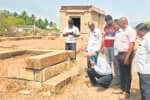 பாழடைந்த 11ம் நுாற்றாண்டு சிவன் கோயிலில் ஆய்வு