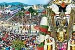 திருமலையில் பிரம்மோற்சவ கருட சேவை 3 லட்சம் பக்தர்கள் குவிந்தனர்
