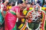 பூவரசந்தோப்பு ரேணுகாம்பாள் கோவிலில் சீமந்தபுத்திரி விழா விமரிசை