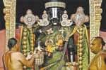 ஏழுமலையான் நேத்ர தரிசனம் (கண்கள் திறந்தபடி இருப்பது) பக்தர்கள் பரவசம்