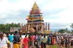 அகரம் முத்தாலம்மன் கோவில் திருவிழா : பூஞ்சோலை எழுந்தருளினார் அம்மன்