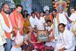 வர சித்தி  விநாயகர் கோயிலில் மத்திய நிதியமைச்சர் நிர்மலா சீதாராமன் தரிசனம்