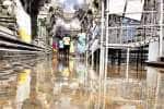 ராமேஸ்வரத்தில் கனமழை : கோயில்களை மழை நீர் சூழ்ந்தது