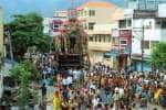 தென்காசி காசி விஸ்வநாதர் கோயிலில் தேரோட்டம்