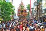 துாத்துக்குடி சிவன் கோயிலில் தேரோட்டம் கோலாகலம்