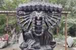 12 அடியில் ஒரே கல்லில் செய்யப்பட்ட காளி சிலை: கர்நாடகா செல்கிறது