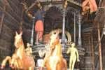 அருணாசலேஸ்வரர் கோவிலில் வெள்ளி ரதம் சீரமைக்கும் பணி