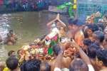 மருங்கூர் சுப்பிரமணியசுவாமி ஆராட்டு விழா : பக்தர்கள் குவிந்தனர்
