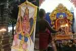 திருஇந்தளூர் பரிமள ரங்கநாதர் கோயிலில் கருட கொடியேற்றம்