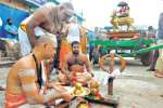 சந்திர கிரகணம் : ராமேஸ்வரத்தில் தீர்த்தவாரி சுவாமிகள் உலா