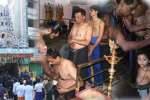 மலர்ந்தது கார்த்திகை: மாலை அணிந்து விரதம் துவக்கிய ஐய்யப்ப பக்தர்கள்