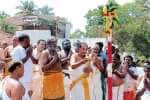 ஆய்க்குடி பாலசுப்பிரமணிய சுவாமி கோயிலில் பந்தல்கால் வைபவம்