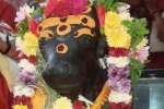 முத்துமாரியம்மன் கோவில் ஆதிகும்பேஸ்வரர் நந்திபகவானுக்கு சிறப்பு பூஜை