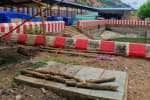 பிரான்மலை வடுகபைரவர் கோயில் தெப்பக்குளத்தில் கலக்கும் செப்டிக் டேங்க் கழிவு