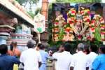 மானாமதுரை வீர அழகர் கோயில் ஆடி பிரம்மோற்ஸவ விழா கொடியேற்றத்துடன் துவக்கம்