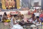 பழநியில் அயோத்தி ராமர் கோயில் அழைப்பிதழுக்கு சிறப்பு பூஜை