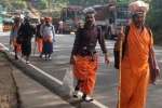 சபரிமலைக்கு வனப்பகுதி சாலைகளில் செல்லும் வெளி மாநில பக்தர்கள்; கவனமாக செல்ல அறிவுரை