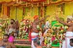 திருப்புவனத்தில் திருக்கல்யாணம்; திருமாங்கல்ய கயிறு மாற்றி பெண்கள் வழிபாடு