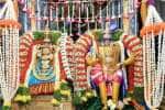 வரதராஜ பெருமாள் கோயிலில் ஊஞ்சல் சேவை; திருவிளக்கு வழிபாடு கோலாகலம்