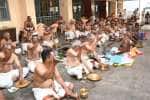ஆவணி அவிட்டம்; கோவை ராமர் கோவிலில் பூணூல் மாற்றும் உபாகர்மா