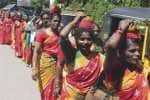 மூணாறில் ஆடிபூரம் கஞ்சி கலைய ஊர்வலம்