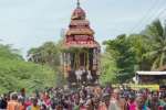 திருக்கோளூர் வைத்தமாநிதி பெருமாள் கோவில் தேரோட்டம்