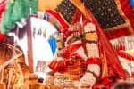 காஞ்சிபுரம் காமாட்சியம்மன் தங்க பல்லக்கில் ராஜ வீதிகளில் உலா