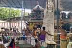 அச்சிறுபாக்கம் ஆட்சீஸ்வரர் கோவிலில் சித்திரை பிரமோற்சவ கொடியேற்றம்