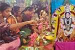 முத்துமாரியம்மன் கோவிலில் சித்திரை திருவிழா; திருவிளக்கு பூஜை 