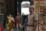 உத்தரகோசமங்கை கோயிலுக்கு துப்பாக்கி ஏந்திய போலீசார் பாதுகாப்பு