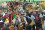 பாலாற்றில் இறங்கிய முகையூர் கள்ளழக பெருமாள்