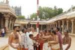 திருவாதவூர் திருமறைநாதர் கோயிலில் வைகாசி திருவிழா; முகூர்த்தக்கால் நடப்பட்டது